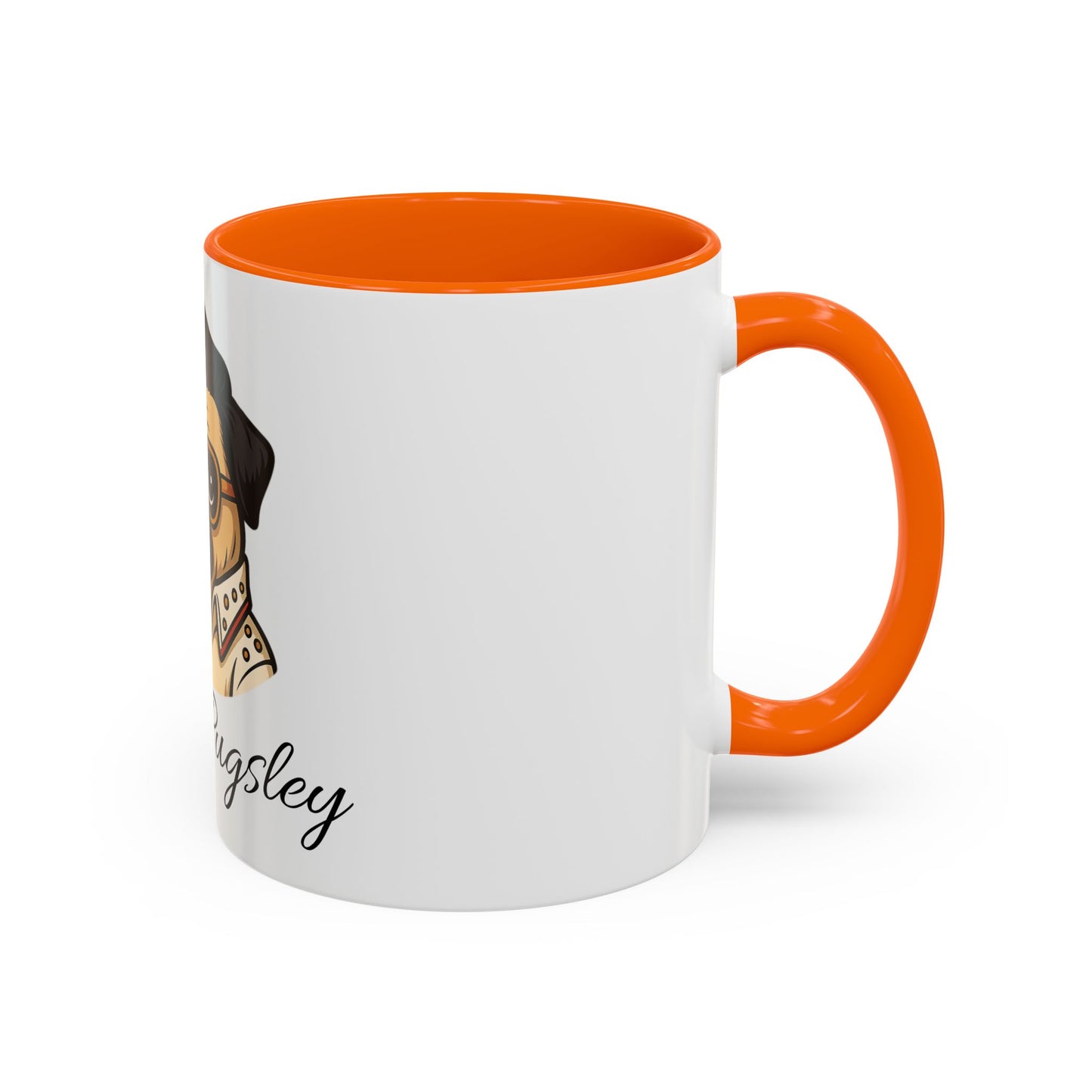 Elvis Pugsley Coffee Mug, Fun Dog Lover Gift, Unique Pet Mug, Home Decor, Coffee Cup for Dog Owners