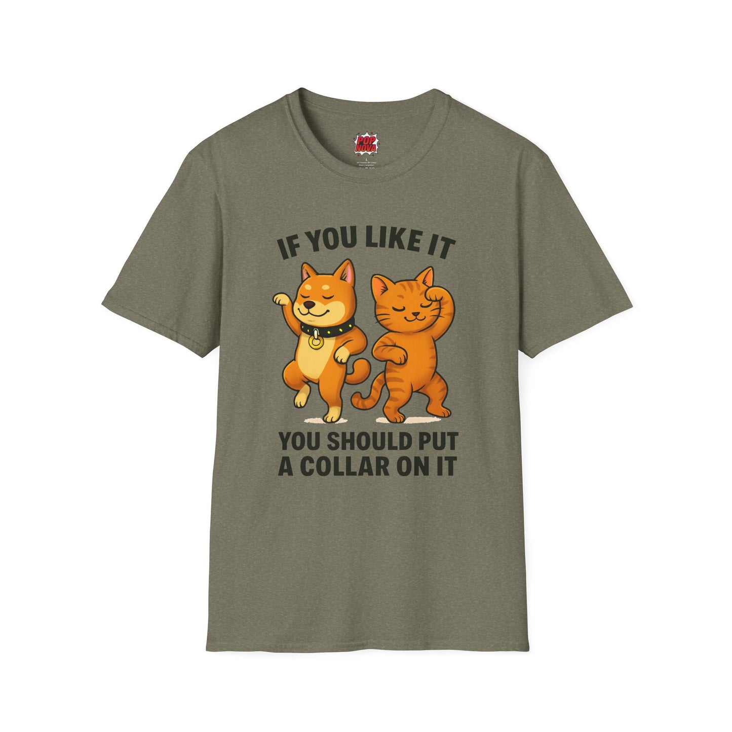 If You Like It, Put a Necklace on It | Funny Pet T-Shirt | 100% Cotton Unisex Tee