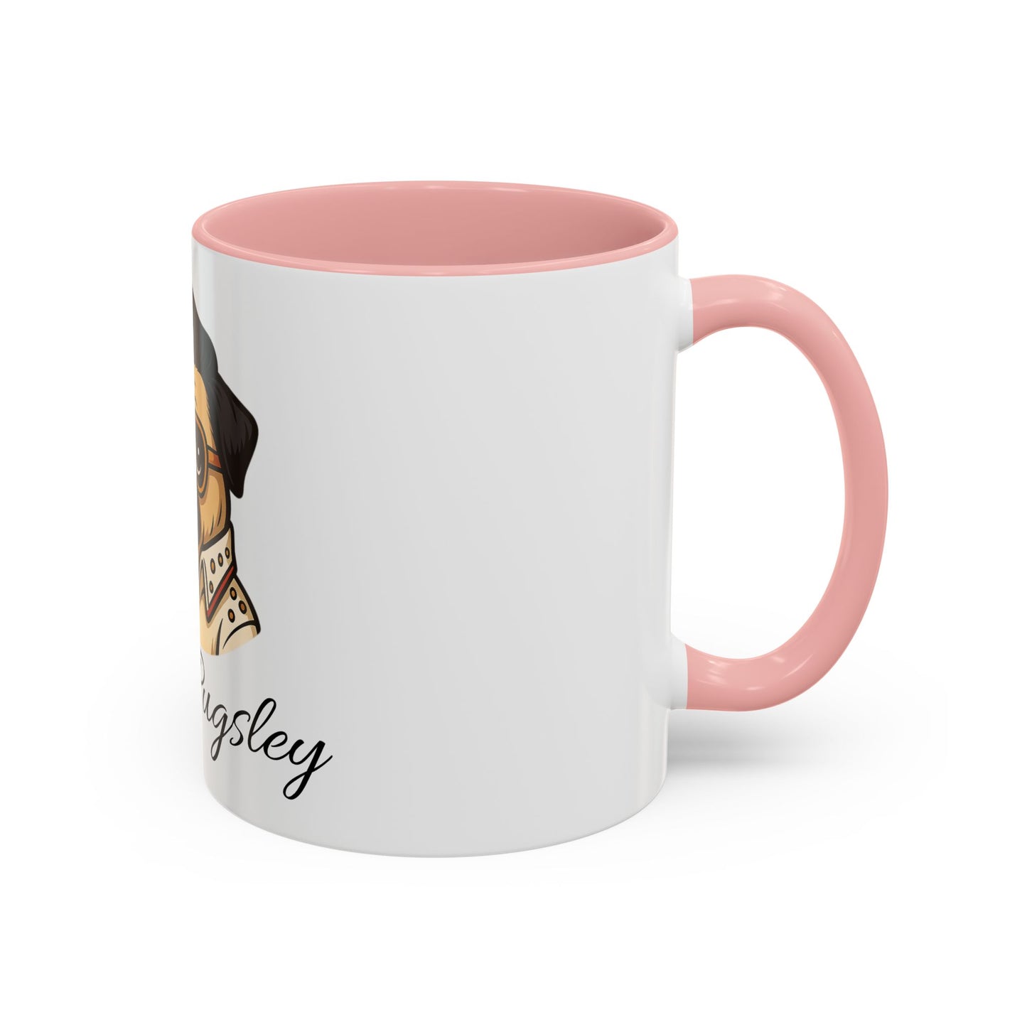 Elvis Pugsley Coffee Mug, Fun Dog Lover Gift, Unique Pet Mug, Home Decor, Coffee Cup for Dog Owners