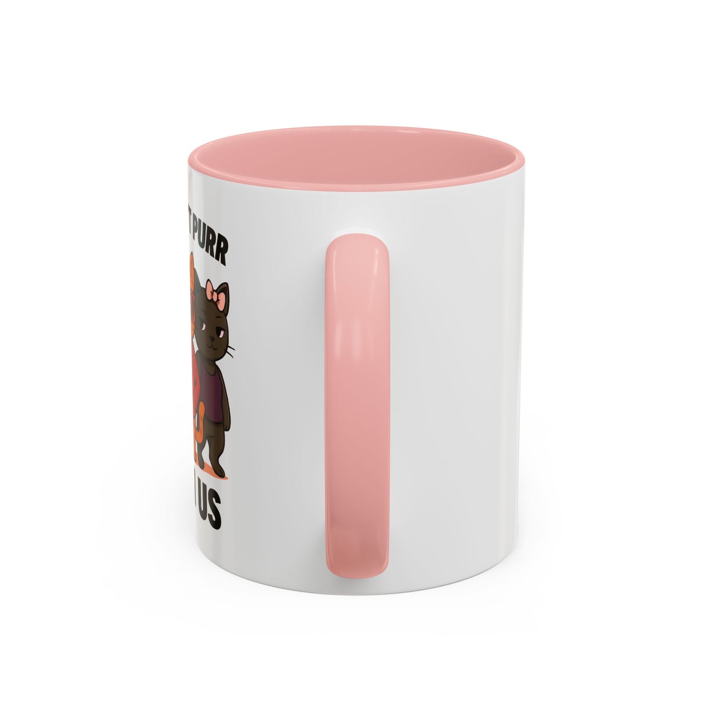You Can't Purr With Us | Ceramic Mug with Colored Interior