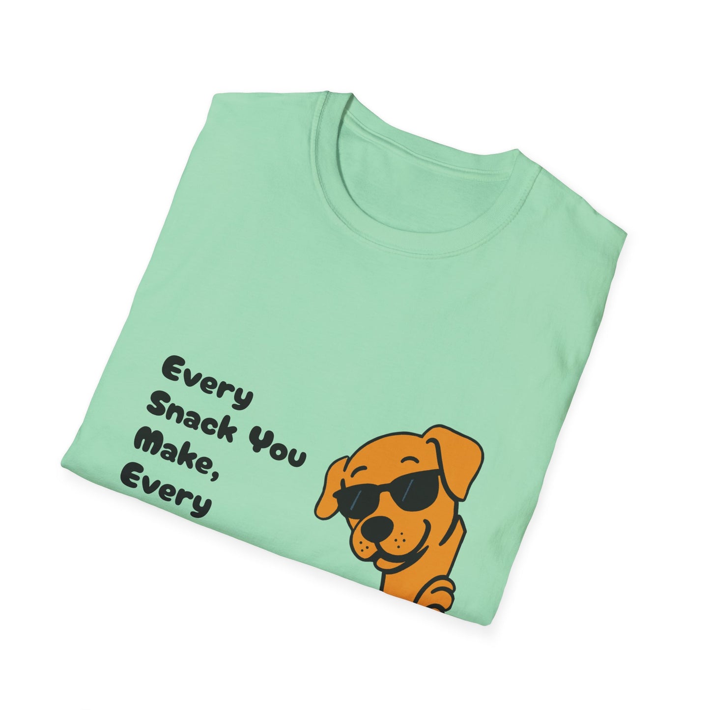 Playful Dog Watcher T-Shirt, Funny Pet Lover Tee, Gift for Dog Owners, Cute Animal Apparel, Ideal for Birthdays and Dog Lovers