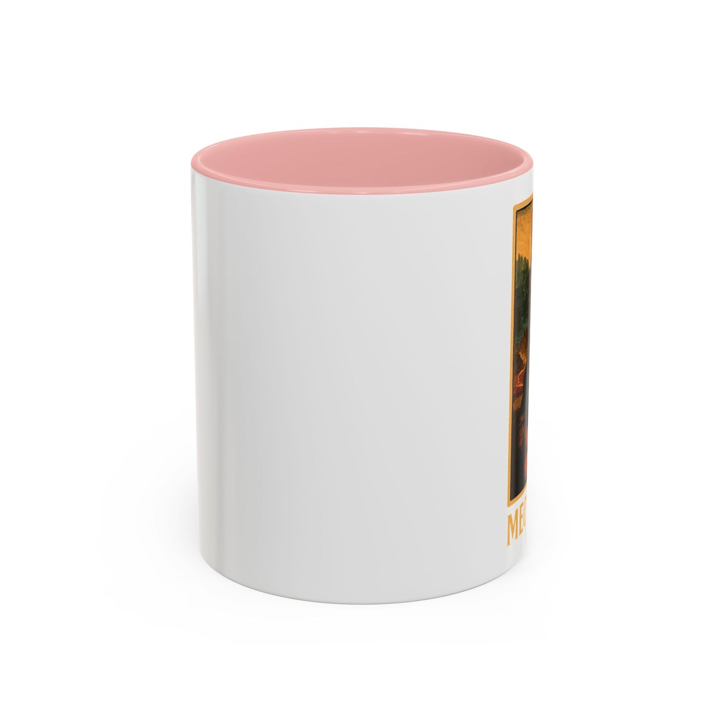 Meowna Lisa Cat | Ceramic with Colored Interior