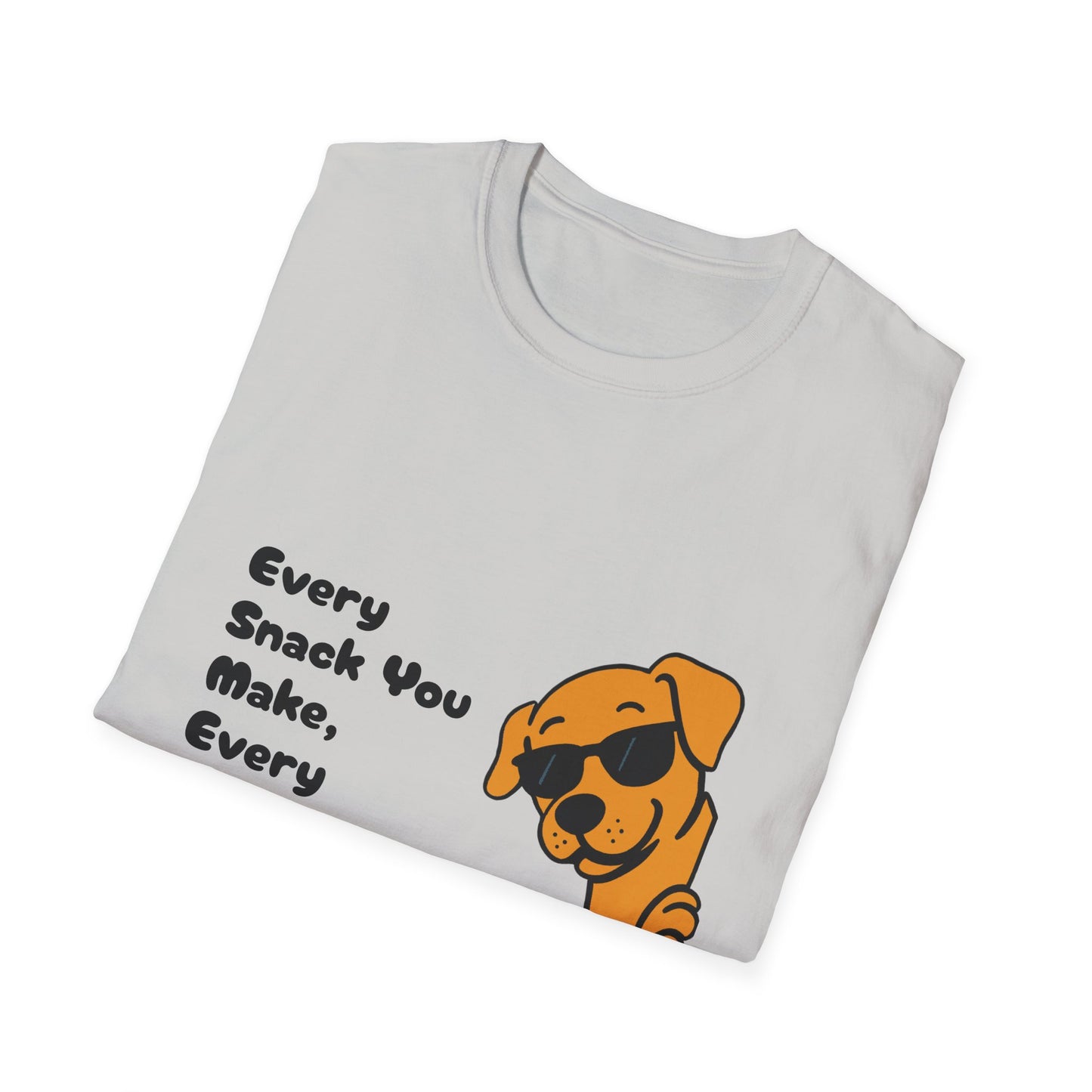 Playful Dog Watcher T-Shirt, Funny Pet Lover Tee, Gift for Dog Owners, Cute Animal Apparel, Ideal for Birthdays and Dog Lovers