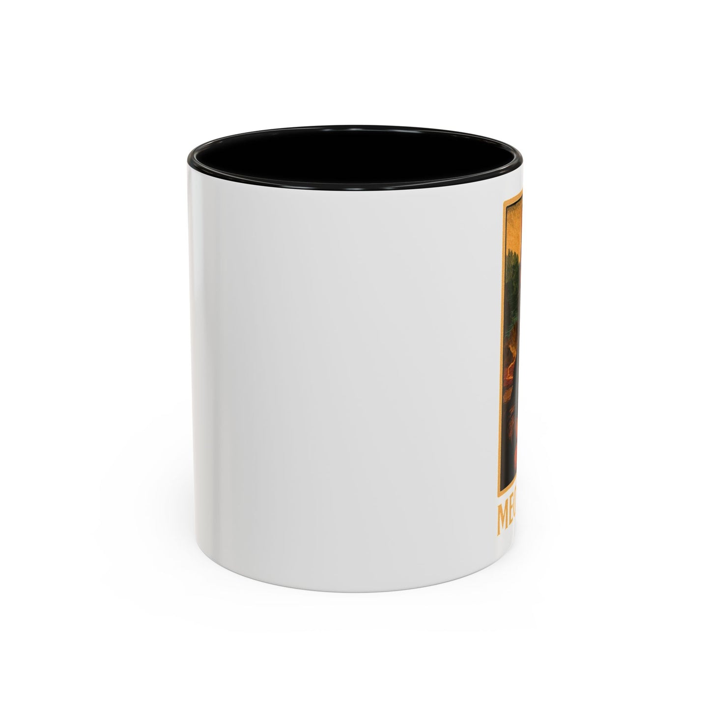 Meowna Lisa Cat | Ceramic with Colored Interior