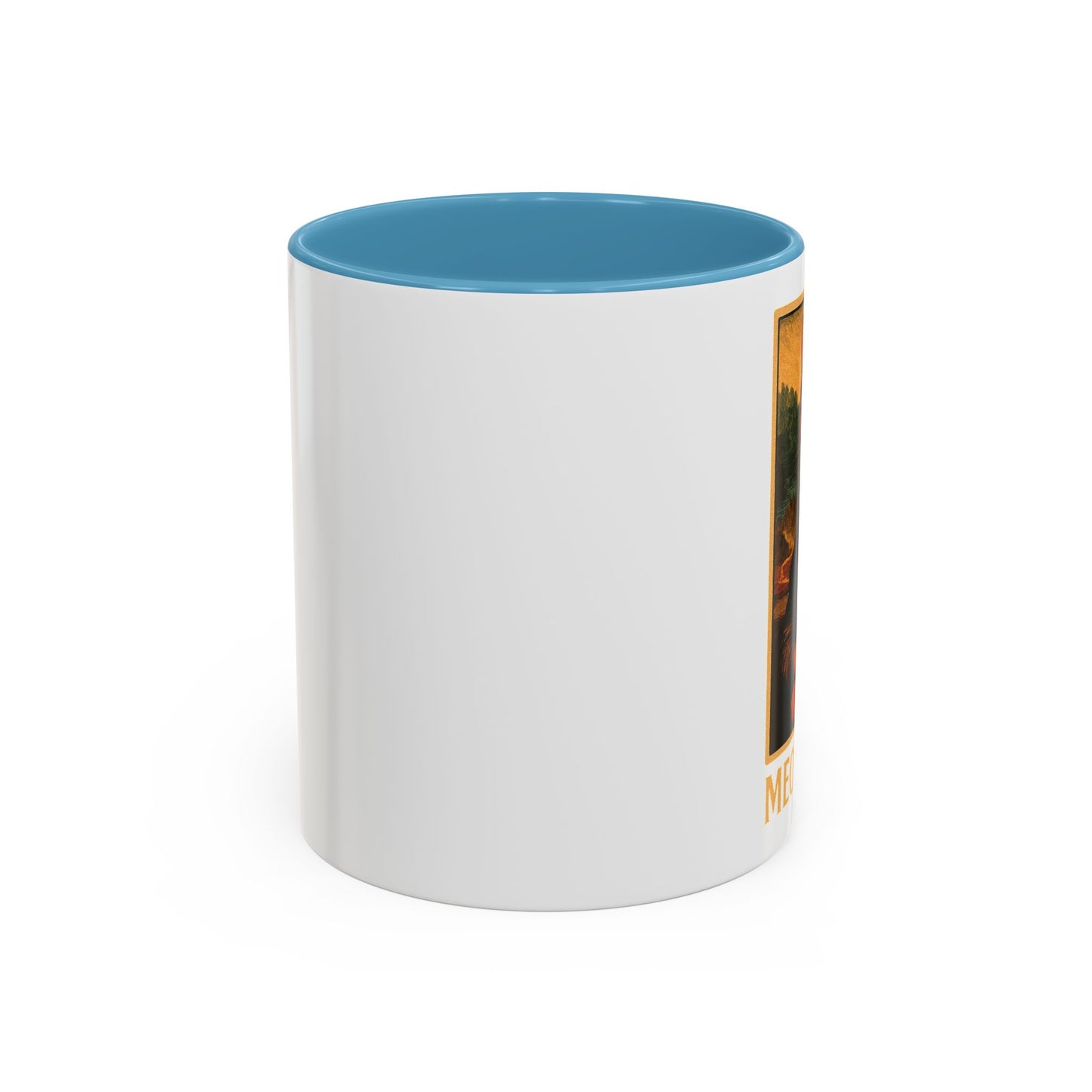 Meowna Lisa Cat | Ceramic with Colored Interior