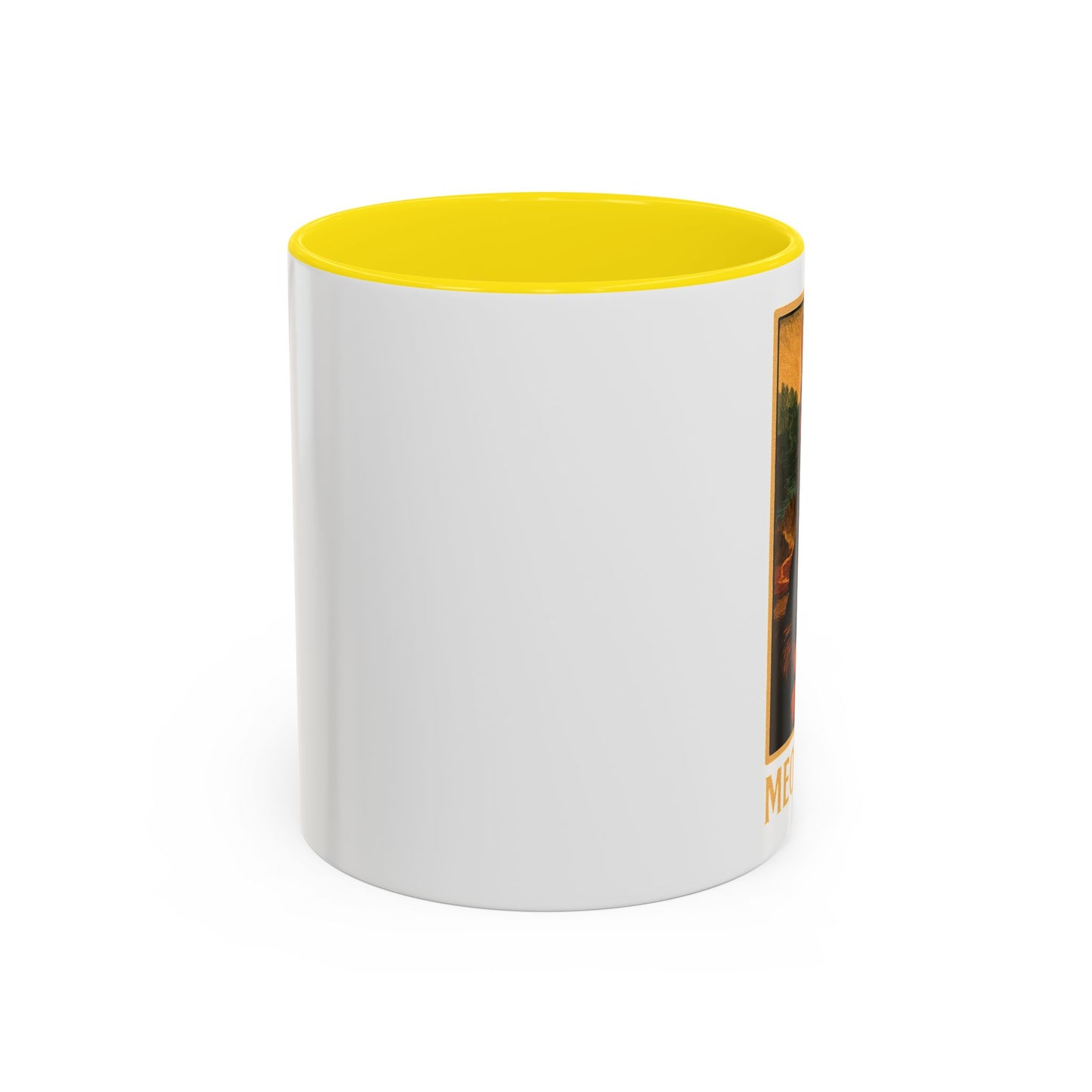 Meowna Lisa Cat | Ceramic with Colored Interior
