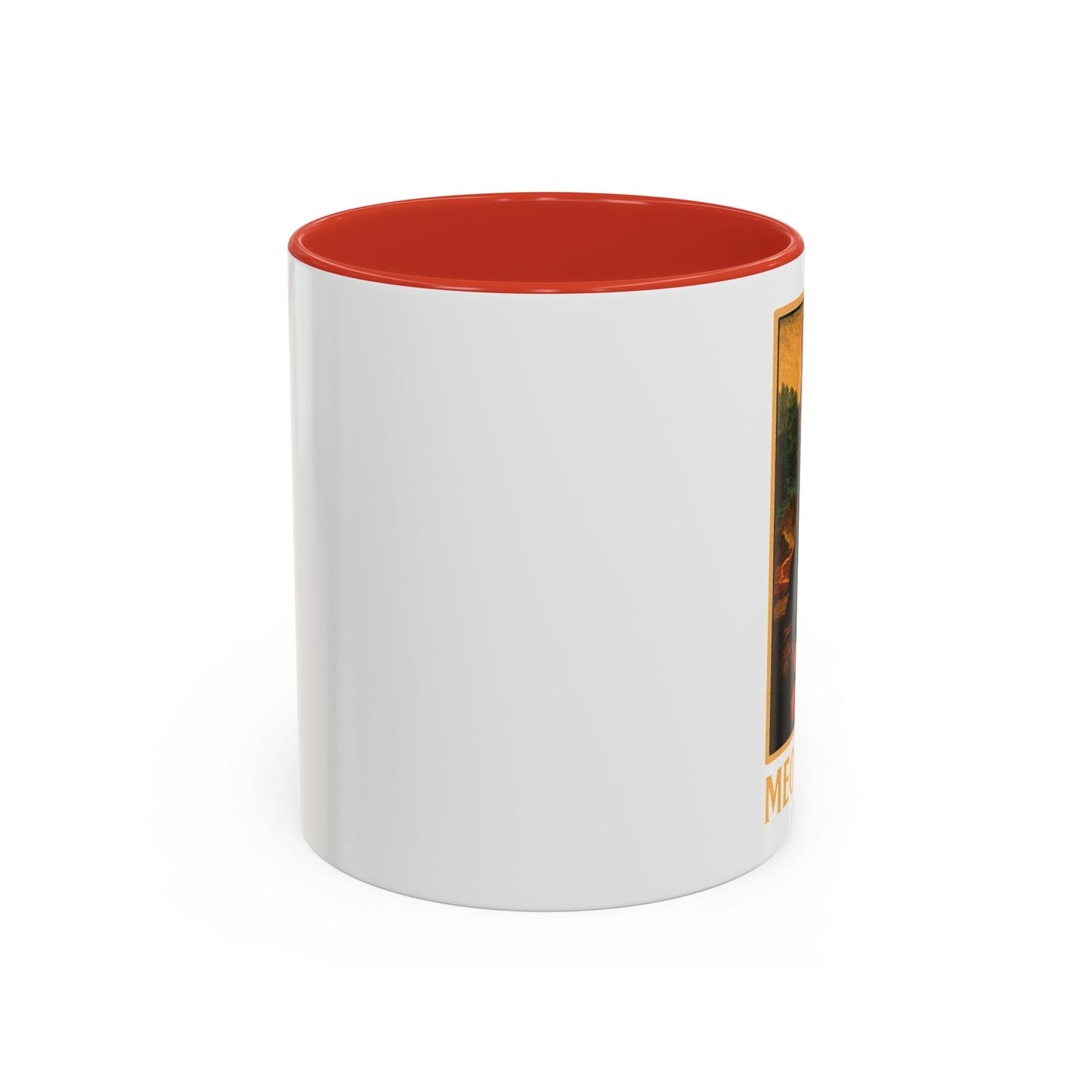 Meowna Lisa Cat | Ceramic with Colored Interior