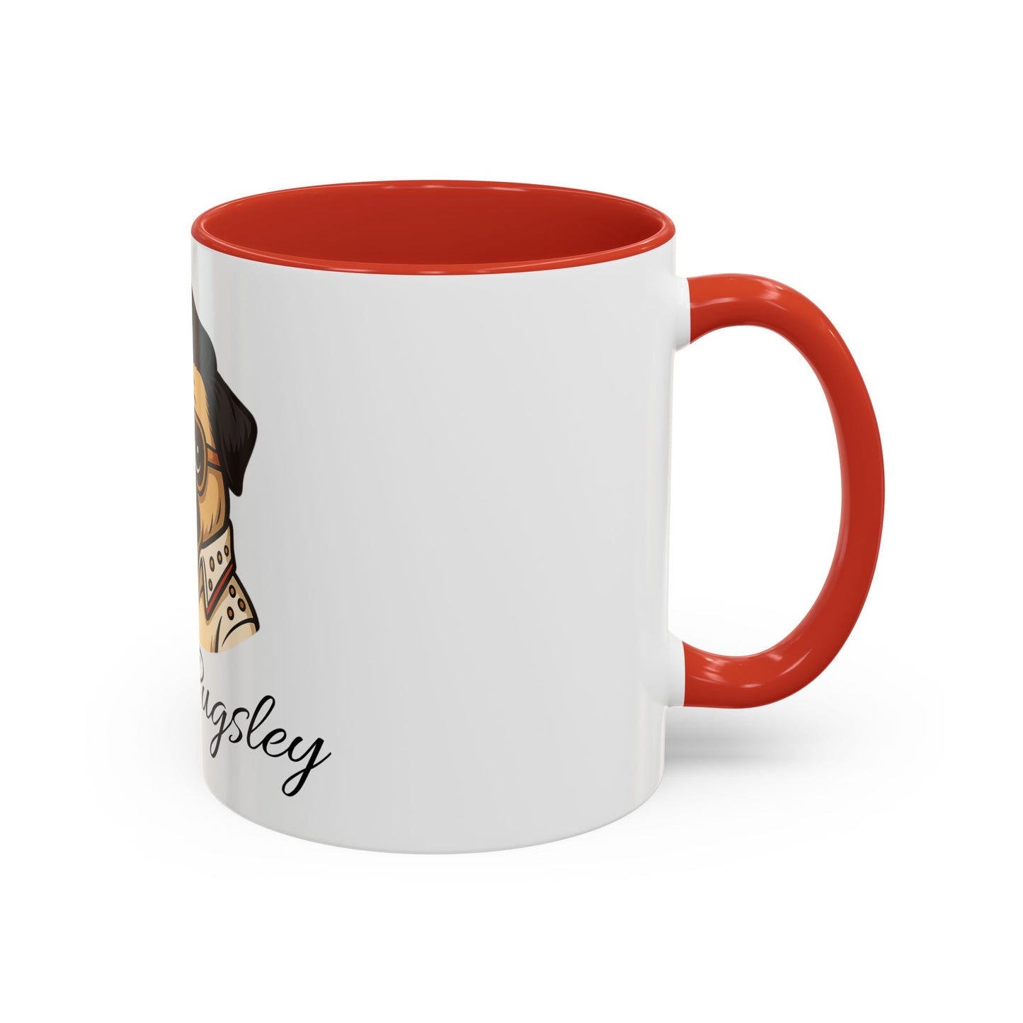 Elvis Pugsley Coffee Mug, Fun Dog Lover Gift, Unique Pet Mug, Home Decor, Coffee Cup for Dog Owners