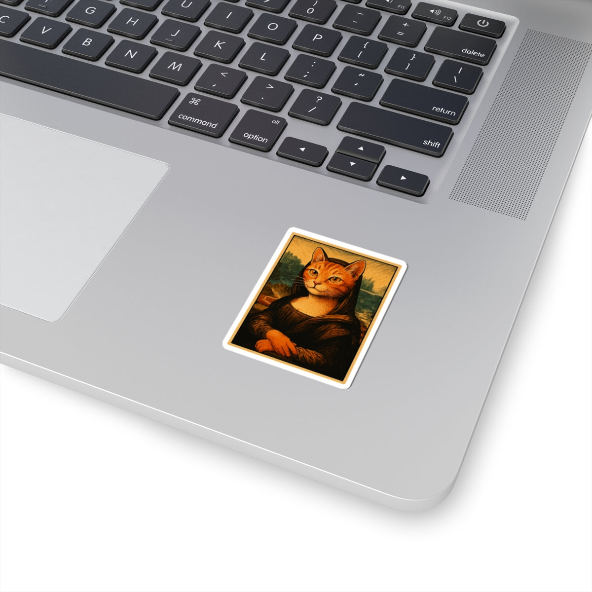 Vinyl Sticker | Meowna Lisa Cat Lover Gift