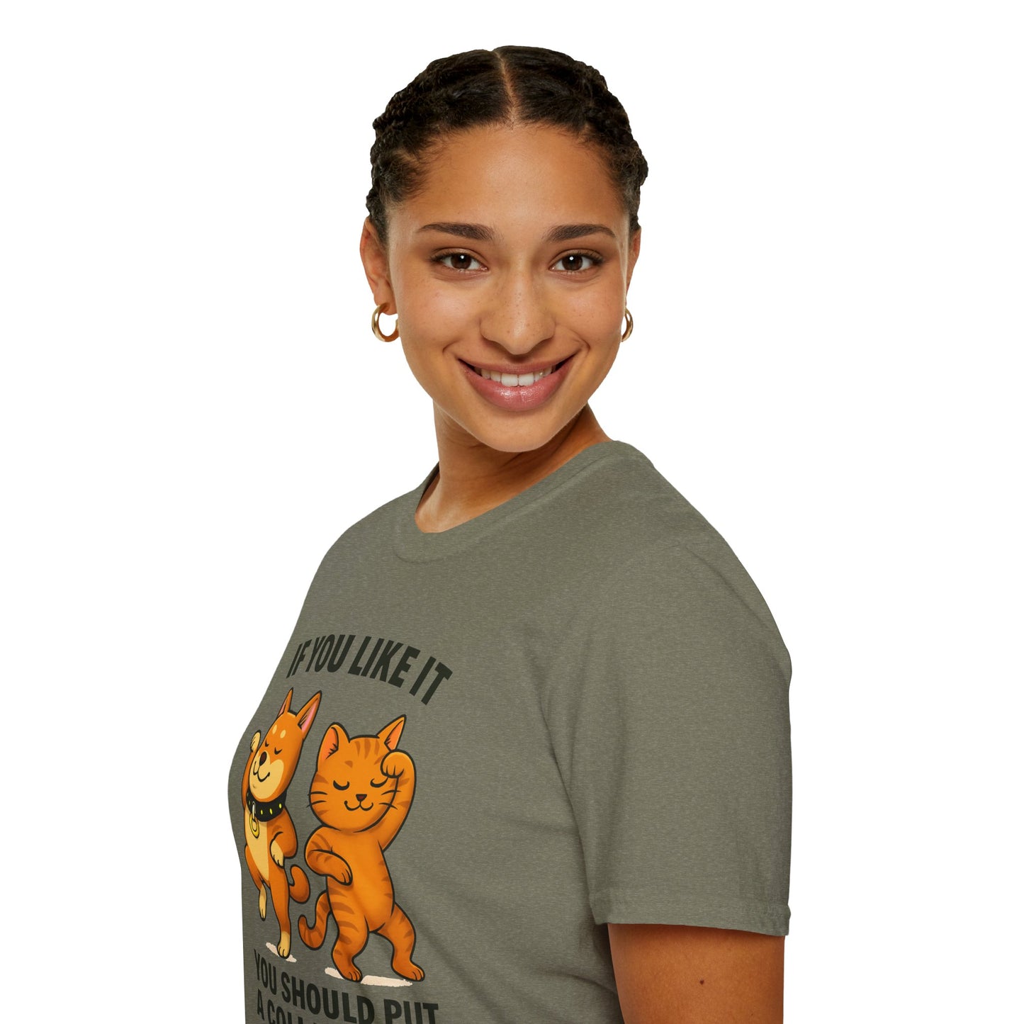 If You Like It, Put a Necklace on It | Funny Pet T-Shirt | 100% Cotton Unisex Tee