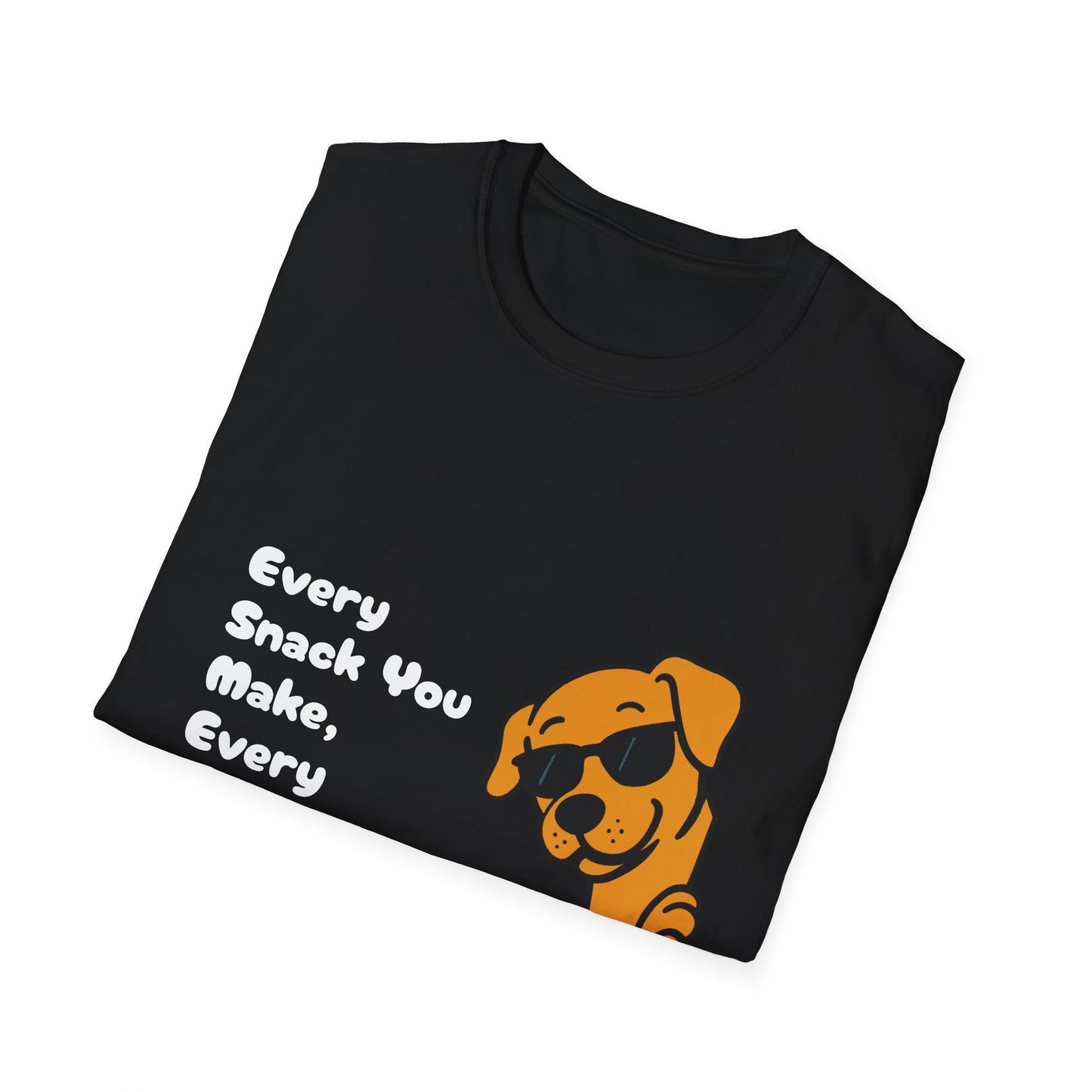 Playful Dog Watcher T-Shirt, Funny Pet Lover Tee, Gift for Dog Owners, Cute Animal Apparel, Ideal for Birthdays and Dog Lovers