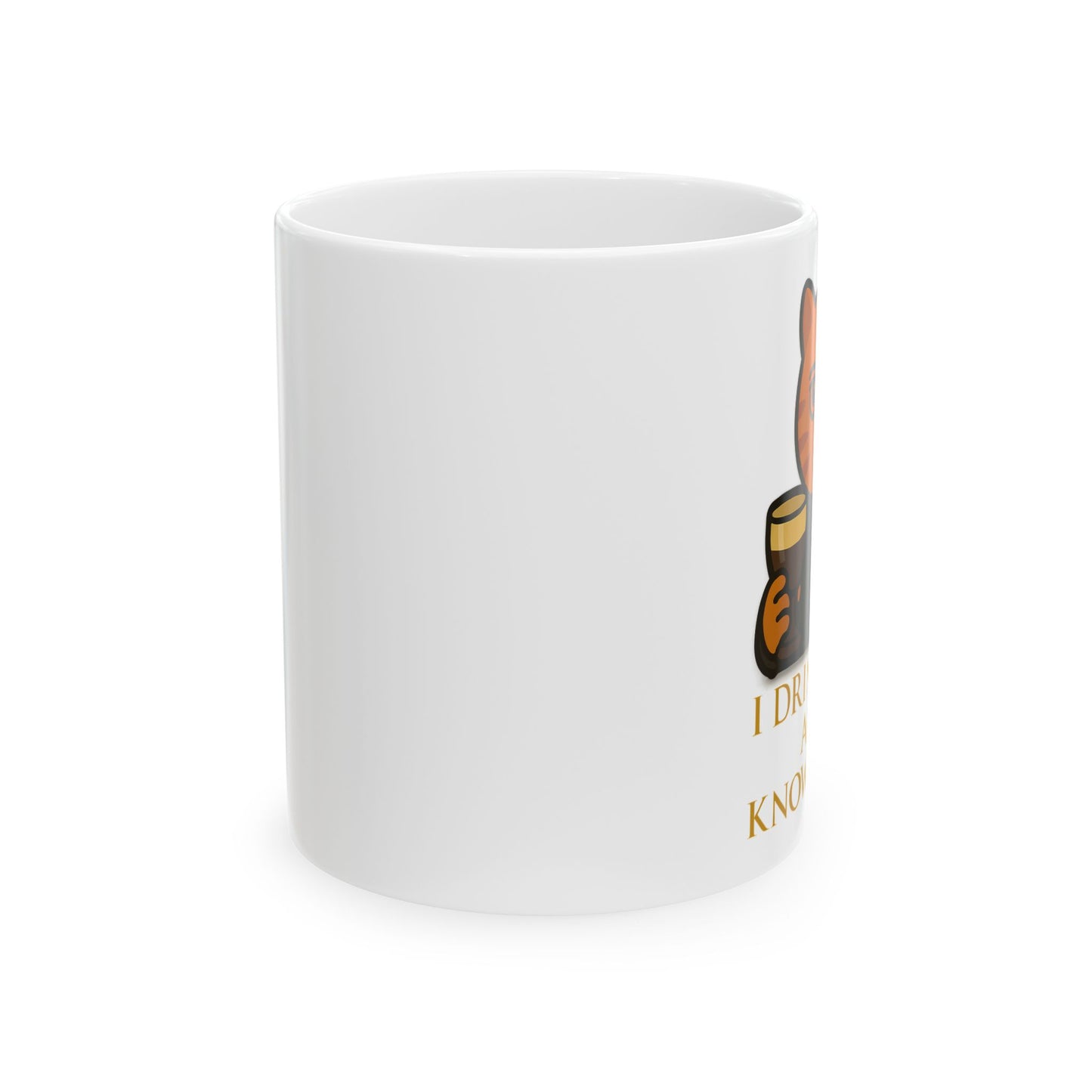I Drink Milk and I Know Things | Funny Game of Thrones Cat Mug | Ceramic Mug