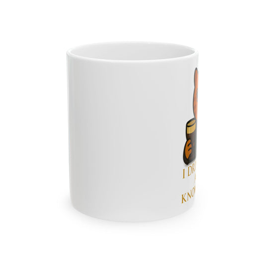 I Drink Milk and I Know Things | Funny Game of Thrones Cat Mug | Ceramic Mug
